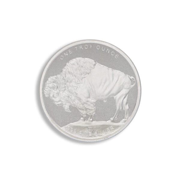 1 oz Silver Round - Buffalo Design .999 - Frontier Mint (New)