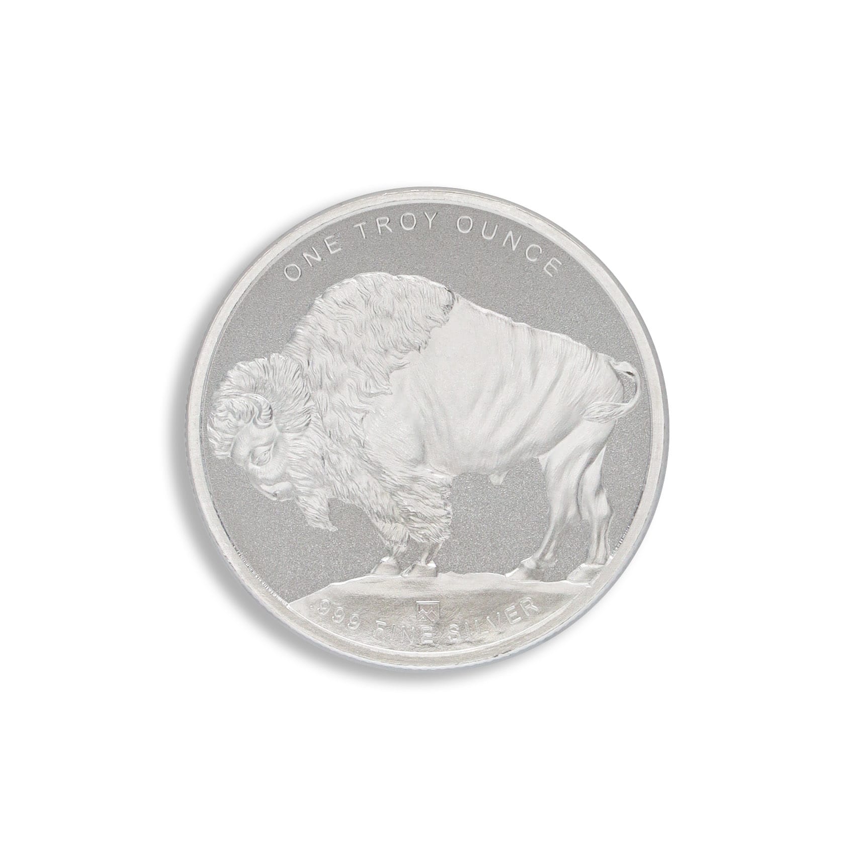 1 oz Silver Round - Buffalo Design .999 - Frontier Mint (New) 1 oz Silver Round - Buffalo Design .999 - Frontier Mint (New) - Image 1