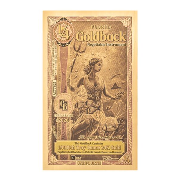 Florida 1/4 Goldback