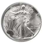 1990 Silver American Eagle - BU