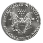 2002 Silver American Eagle - BU - Image 2