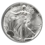 1989 Silver American Eagle - BU