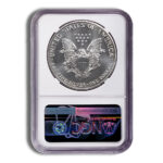 1991 Silver Eagle NGC MS69 - Image 2