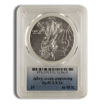 2018-W Burnished Silver Eagle PCGS SP70