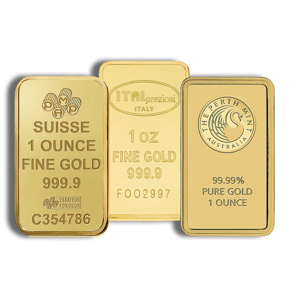 1 oz Gold Bar - Brand Varies (Not in Card) 1 oz Gold Bar - Brand Varies (Not in Card) - Image 1