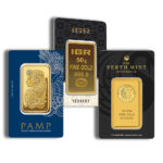50 gram Gold Bar - Brand Varies (Carded)