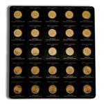 25 x 1 g Canadian MapleGram Gold Coins (Carded)