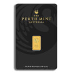 1 gram Gold Bar - Perth Mint (Carded)