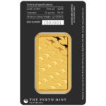 100 gram Gold Bar - Perth Mint (Carded) - Image 2