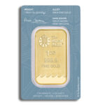 1 oz Gold Bar - Britannia (Carded) - Image 2