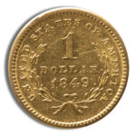 $1 Gold Liberty Type 1 - XF - Image 2