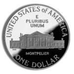 1993-S $1 Bill of Rights, Madison Silver Commem - Proof - Image 2