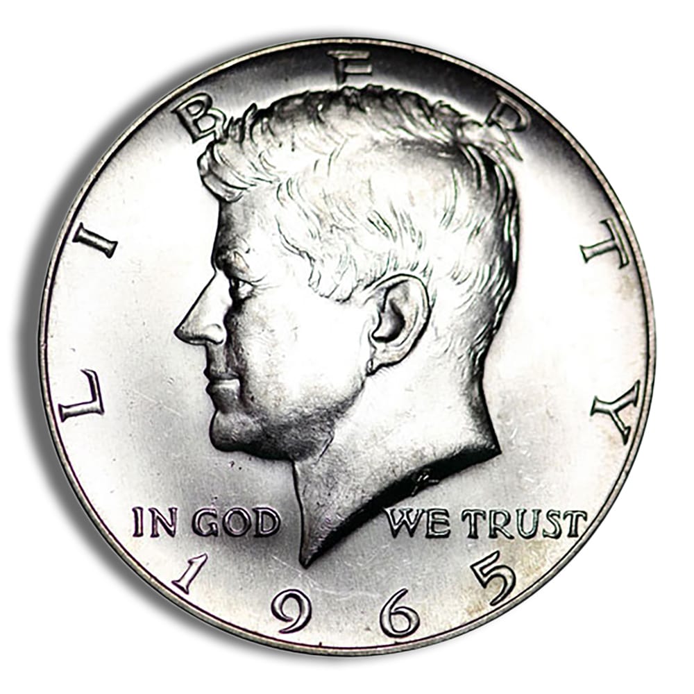 $1 FV 40% Silver Kennedy Half Dollars (1965-1969) $1 FV 40% Silver Kennedy Half Dollars (1965-1969) - Image 1
