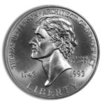 1993-P $1 Jefferson Silver Commem - BU