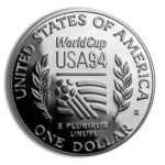 1994-D $1 World Cup Silver Commem - BU - Image 2