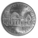 1993-P $1 Jefferson Silver Commem - BU - Image 2