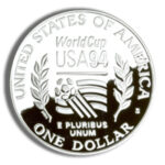 1994-S $1 World Cup Silver Commem - Proof - Image 2