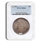 Peace Dollar - PCGS MS64 (Toned)