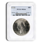Peace Dollar - PCGS MS64