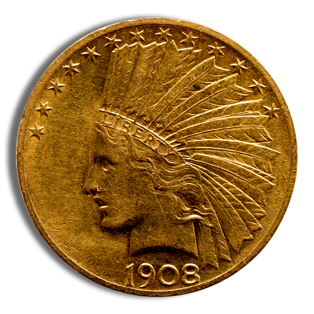 $10 Gold Indian Eagle - Any Grade $10 Gold Indian Eagle - Any Grade - Image 1