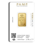 1/2 oz Gold Bar - PAMP Fortuna (Carded) - Image 2