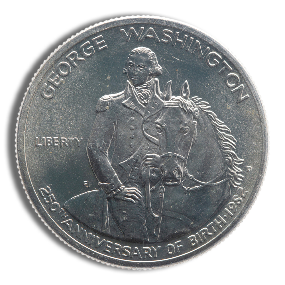 1982-D George Washington Silver Half Dollar - BU 1982-D George Washington Silver Half Dollar - BU - Image 1