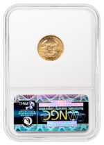 1991 1/10 oz Gold Eagle $5 NGC MS69 - Image 2
