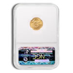 1986 1/10 oz Gold Eagle $5 NGC MS69 - Image 2