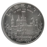 1996-D $1 Smithsonian Silver Commem - BU - Image 2