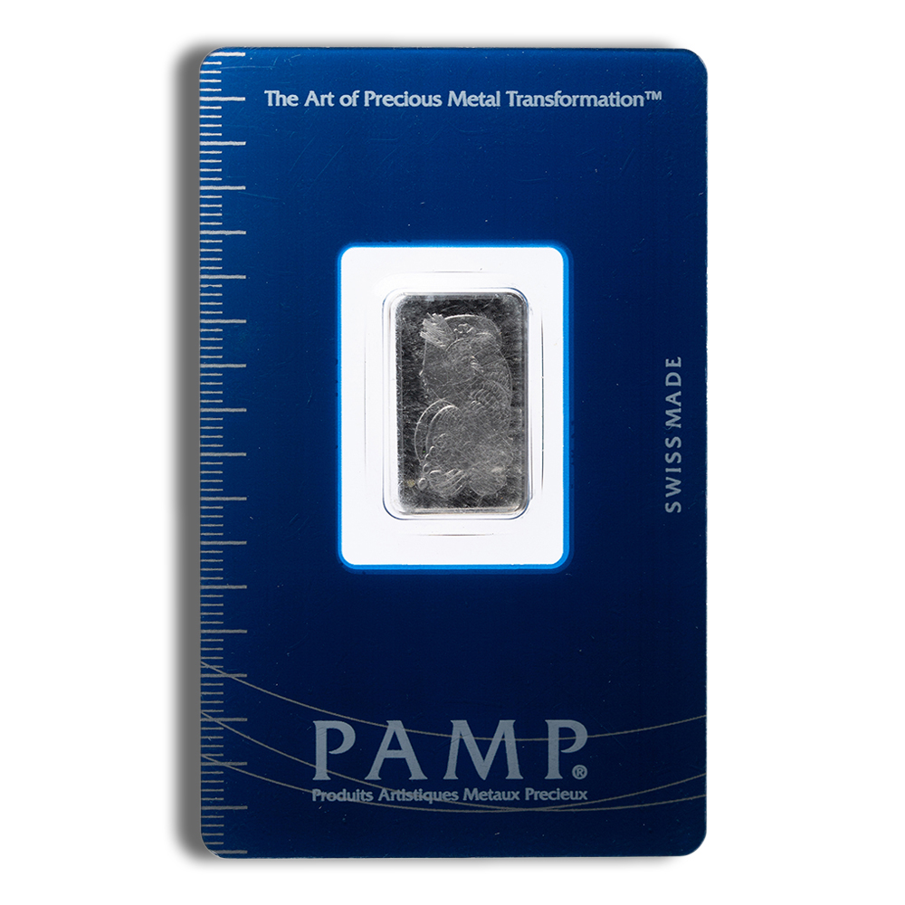 5 gram Platinum Bar - Brand Varies (Carded) 5 gram Platinum Bar - Brand Varies (Carded) - Image 1