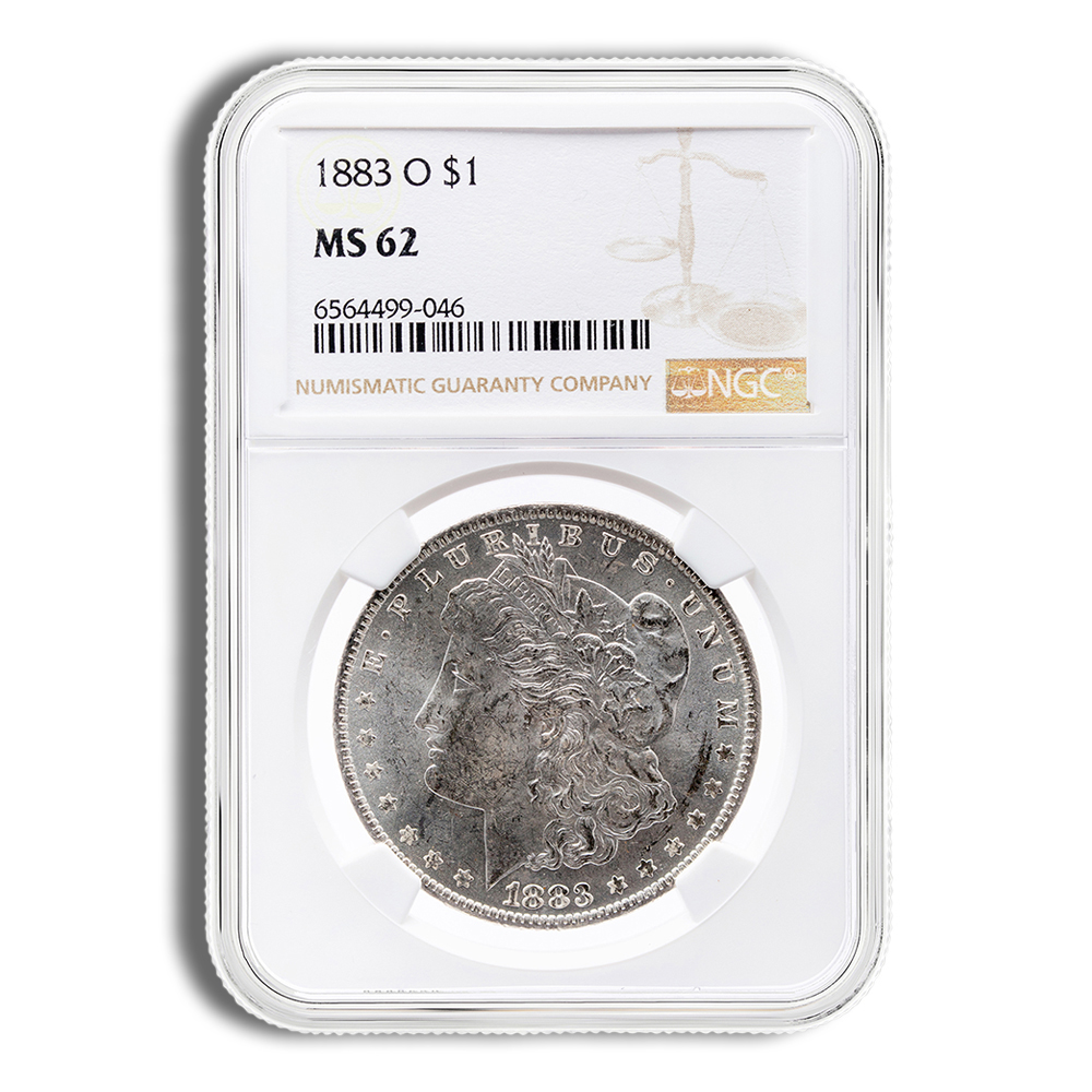 Pre-1921 Morgan Dollar - NGC MS60-MS62 Pre-1921 Morgan Dollar - NGC MS60-MS62 - Image 1