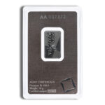 10 gram Platinum Bar - Valcambi (Carded) - Image 2