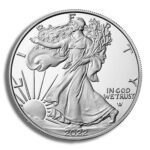 2022-W Proof Silver Eagle with Box & COA - Image 2