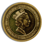 1/4 oz St. Helena Rose Crown Gold Coin (Year Varies) - Image 2
