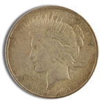 Peace Silver Dollar - F+
