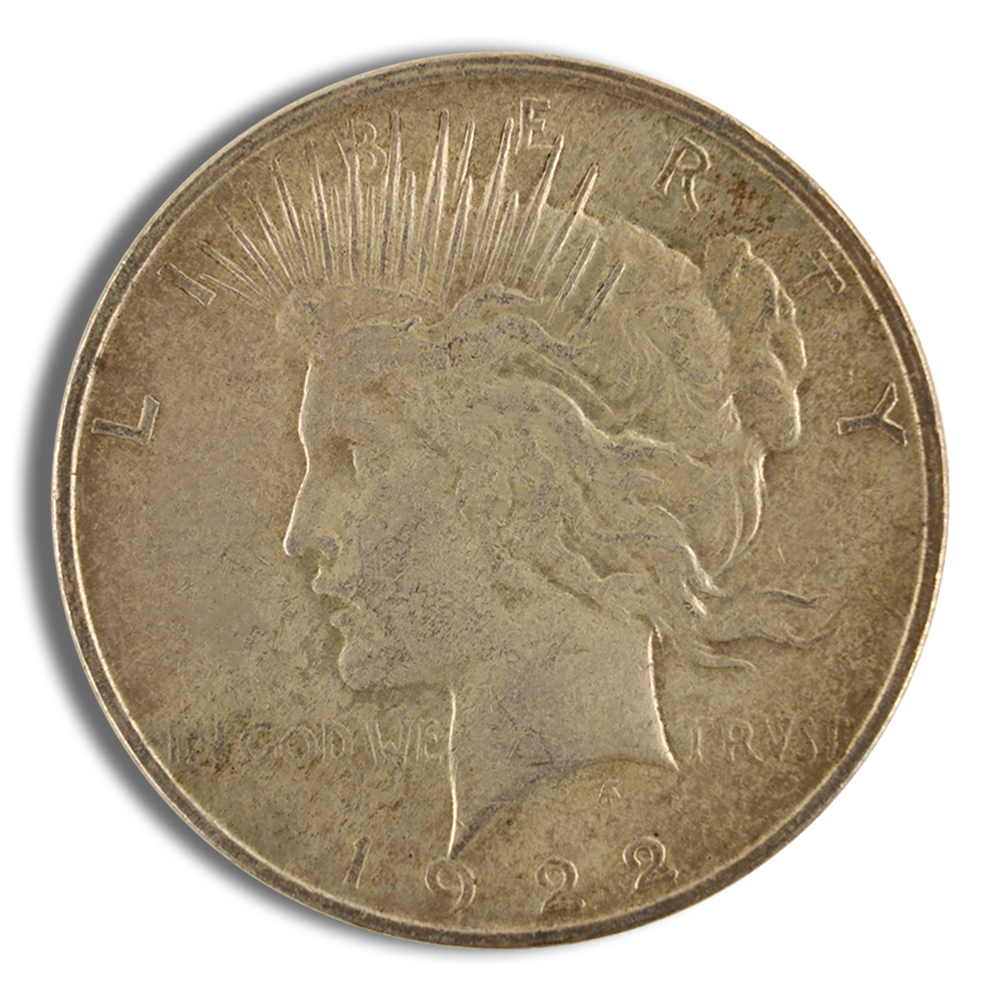 Peace Silver Dollar - F+ Peace Silver Dollar - F+ - Image 1