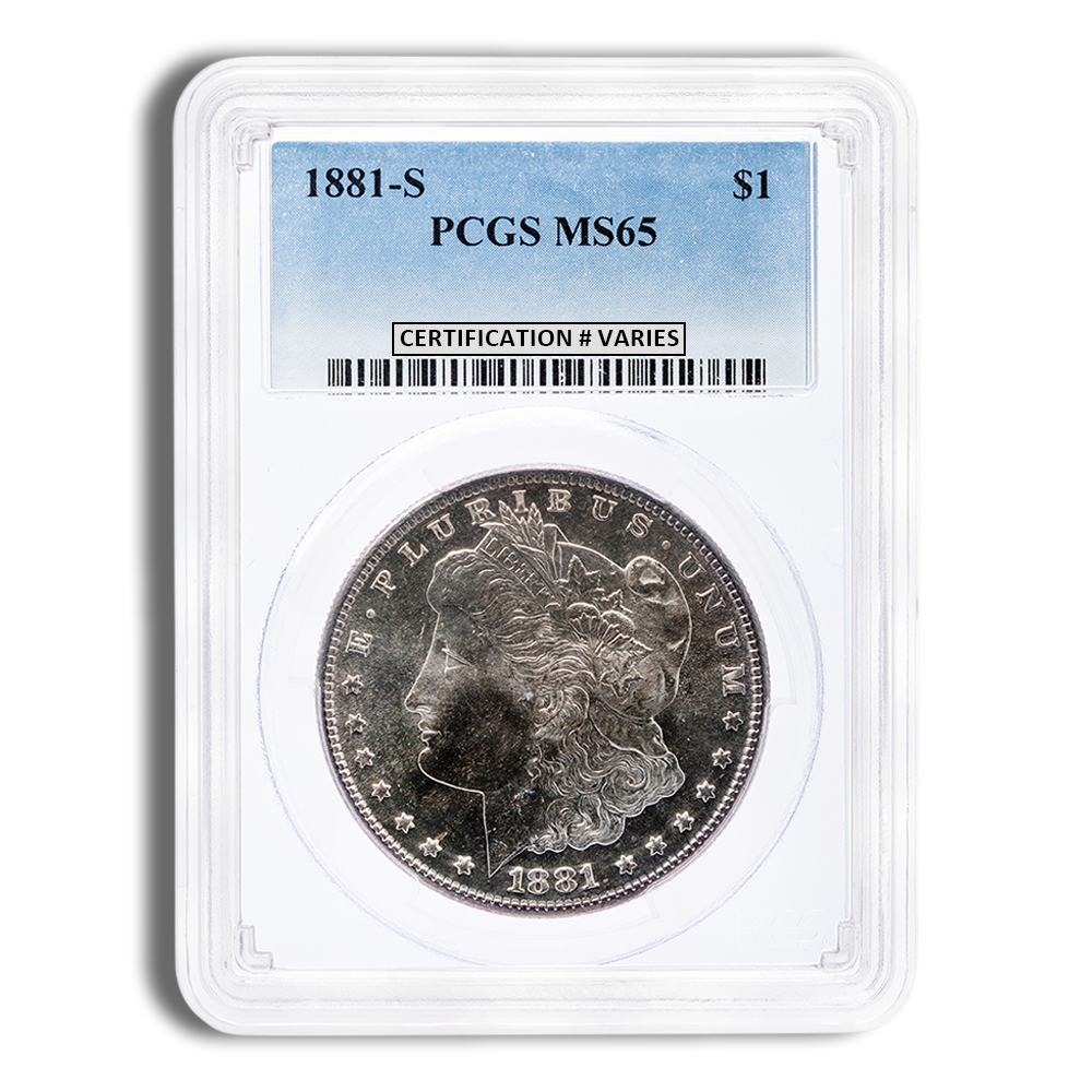 Pre-1921 Morgan Dollar - PCGS MS65 Pre-1921 Morgan Dollar - PCGS MS65 - Image 1