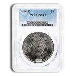 Pre-1921 Morgan Dollar - PCGS MS64