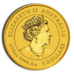 2021 1/20 oz Australia Gold Lunar Ox BU - Series III - Image 2