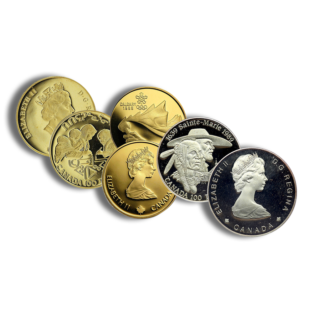 1987-2003 Canada 1/4 oz Gold Coin $100 (14k) 1987-2003 Canada 1/4 oz Gold Coin $100 (14k) - Image 1