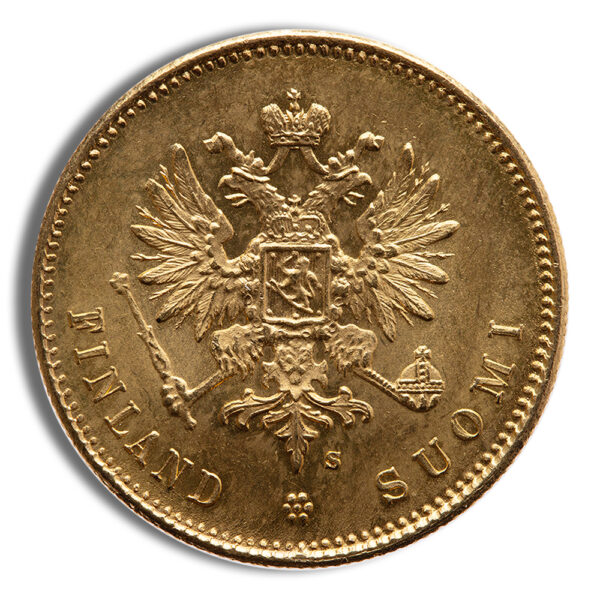 Finland 20 Markkaa Gold Coin