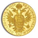 Austria 4 Ducat Gold Coin