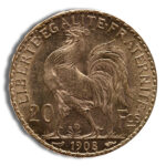 France Gold 20 Francs - Rooster (1899-1914) - Image 2