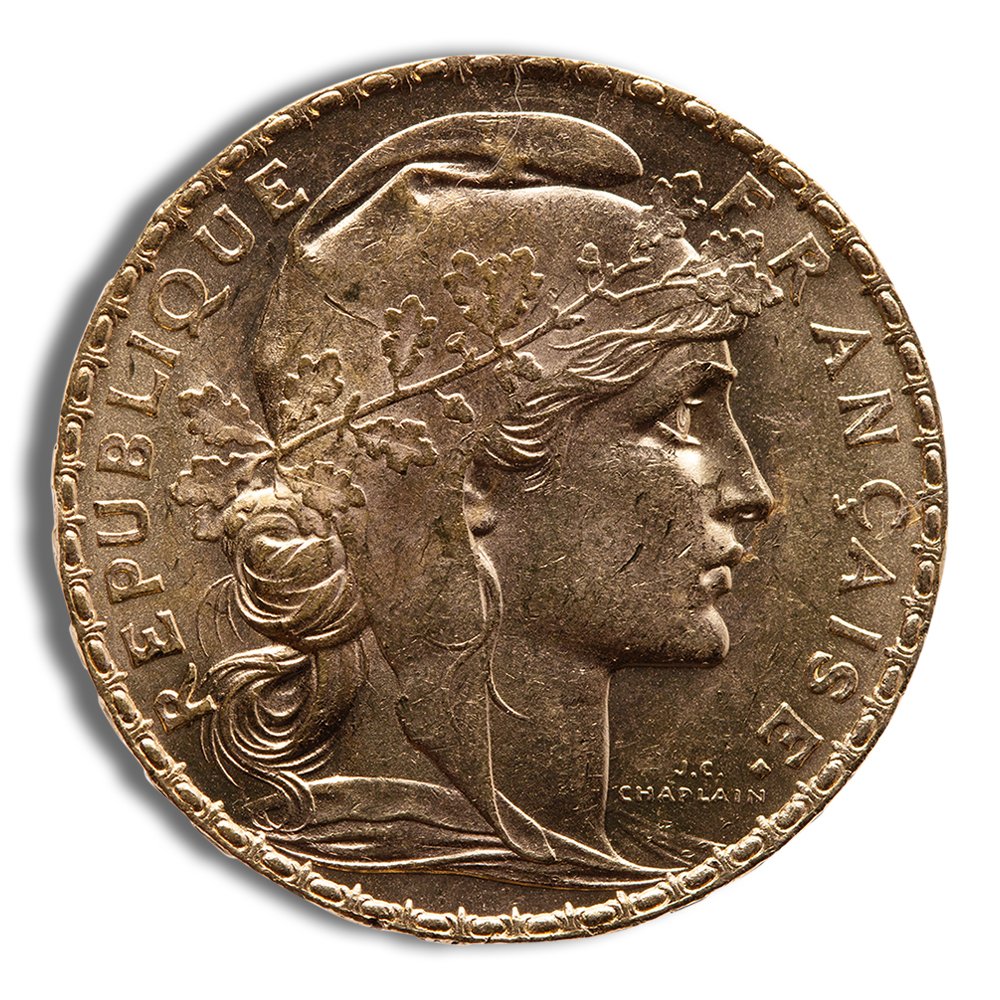 France Gold 20 Francs - Rooster (1899-1914) France Gold 20 Francs - Rooster (1899-1914) - Image 1