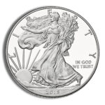 2015-W Proof Silver Eagle with Box & COA - Image 2