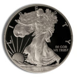 2011-W Proof Silver Eagle with Box & COA - Image 2