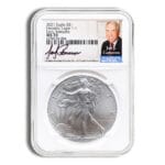 2021 Silver Eagle NGC MS70 ER - Type 1 (Jon Cameron)
