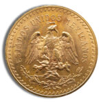 1945 Mexico Gold 50 Peso BU - Image 2