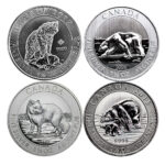 Canadian 1.5 oz Wildlife Silver Coin (Year/Design Varies)