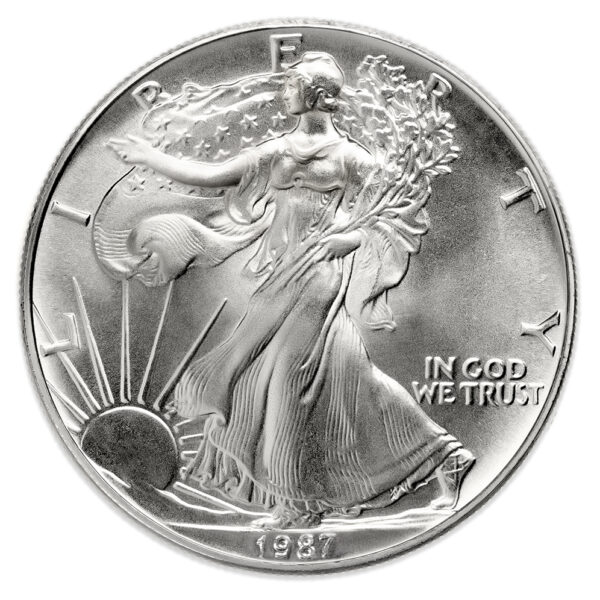 1987 Silver American Eagle - BU - Sealed Box